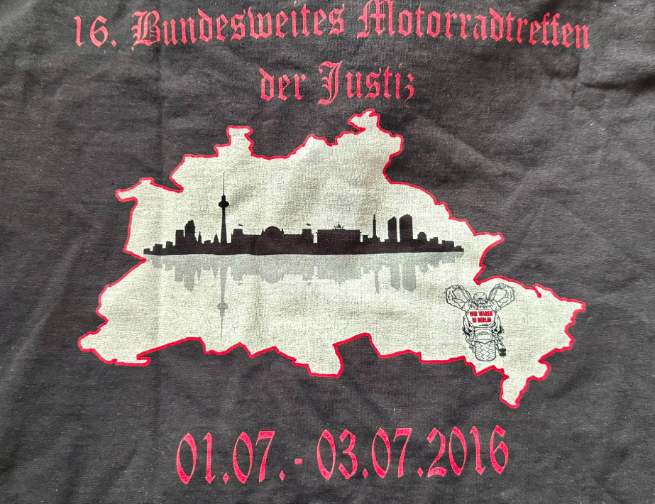 Bundestreffen 2016 Tshirt - regulär - Gr.M